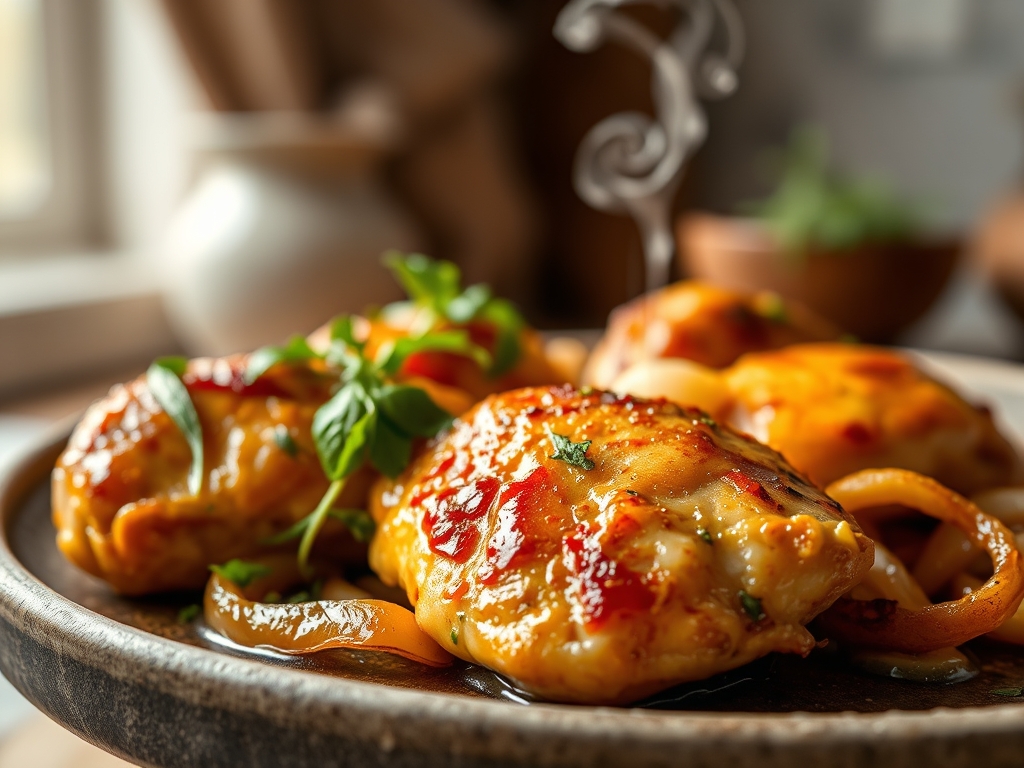 chicken recipes with peppers and onions