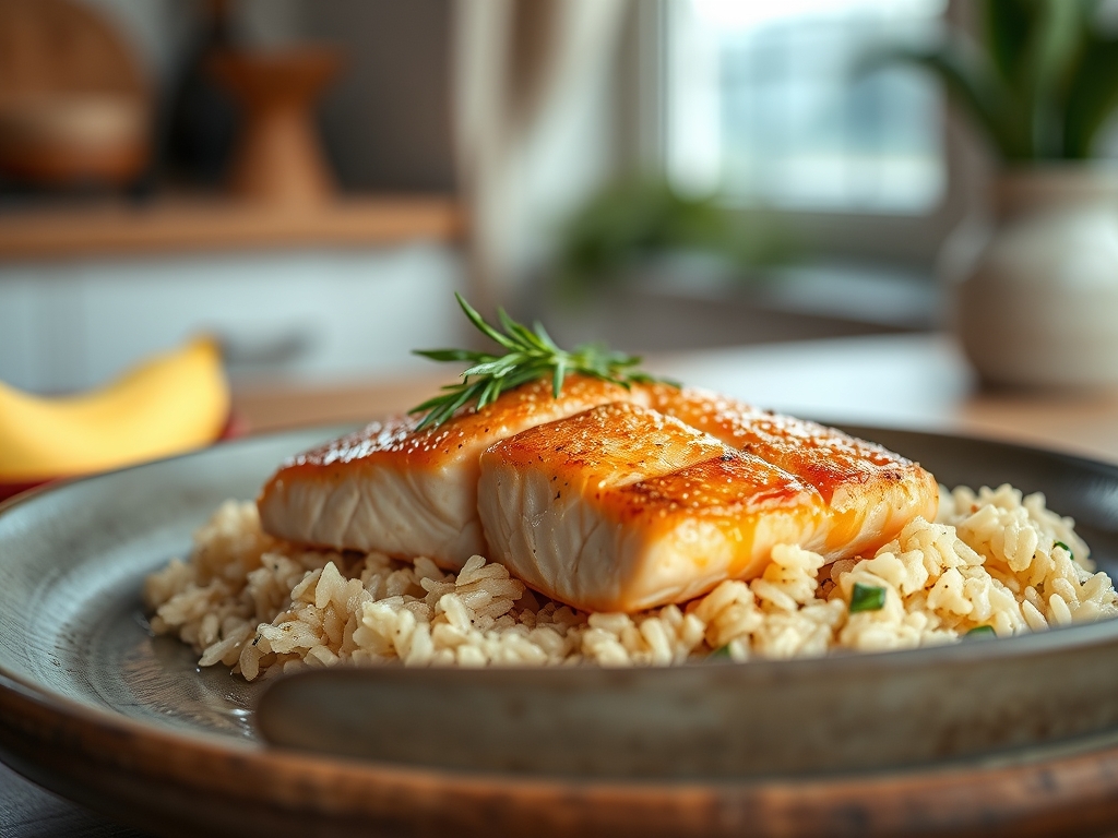 healthy salmon recipes with rice