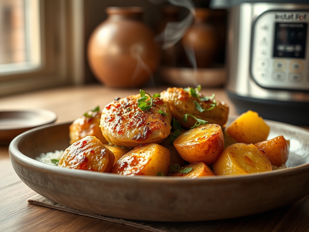 instant pot chicken and potato recipes