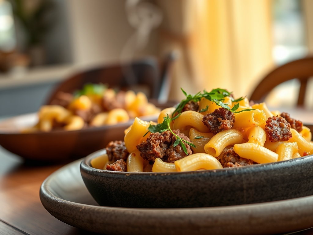 kraft mac and cheese and ground beef recipes