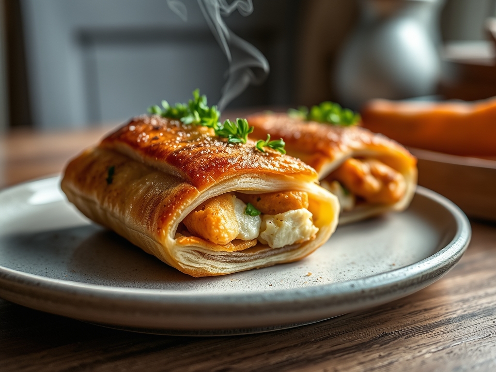 puff pastry and chicken recipes