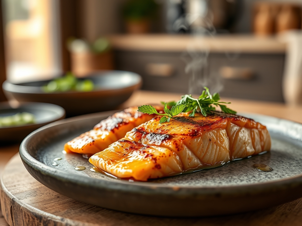 wasabi salmon recipes